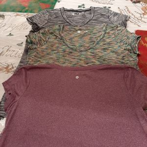 Work out tops, all from the same outfit Xersion,